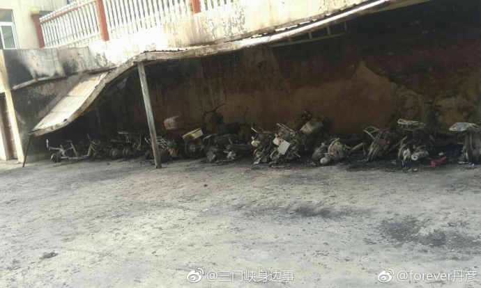 三门峡金辉包装厂火灾烧毁工人电动车,索赔无