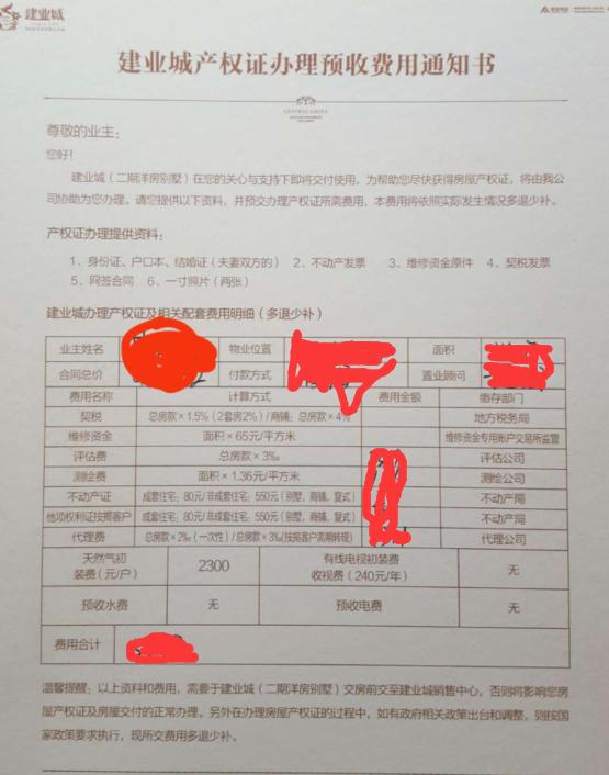 关于商品房办理不动产权证书