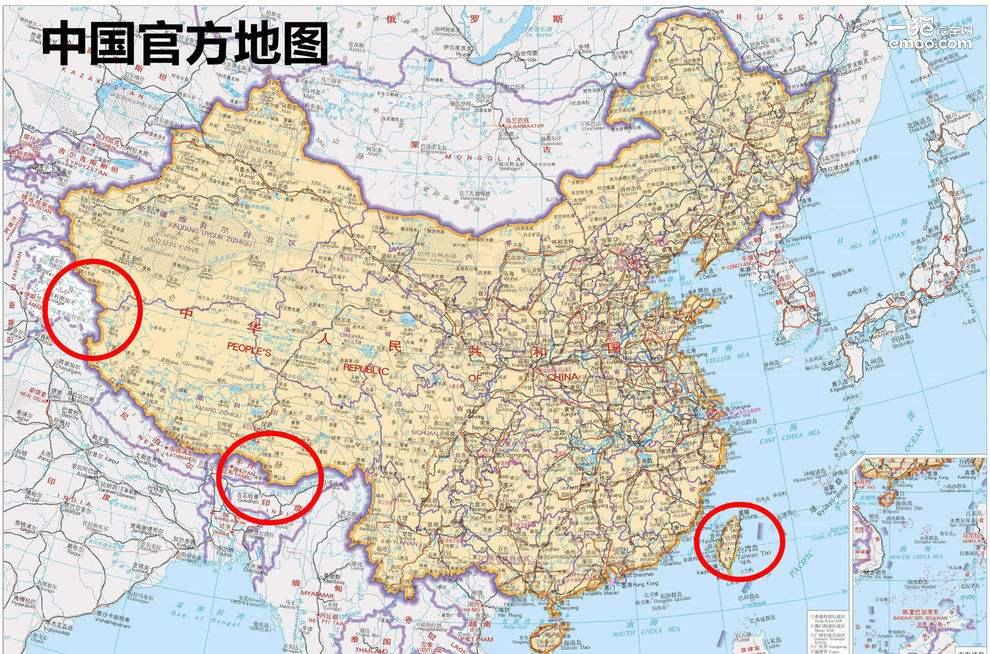 大运会宣传片中国地图不妥之处,望及时修改!