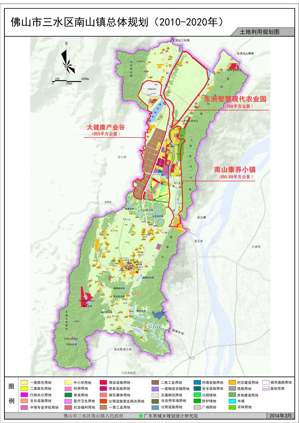 三水南山镇5-10年的规划是怎么样的呢?