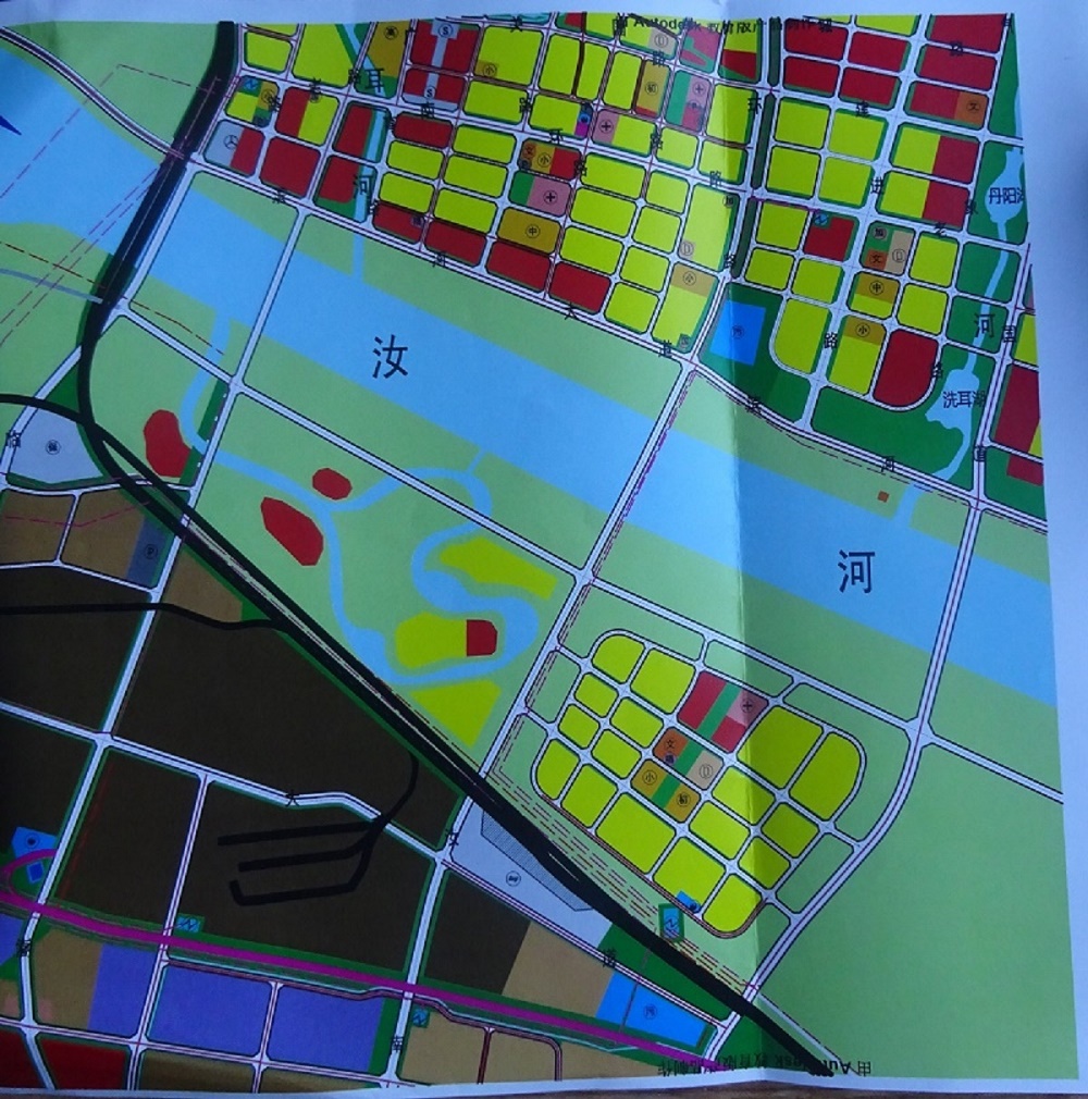 汝州市汝东新区规划图图片