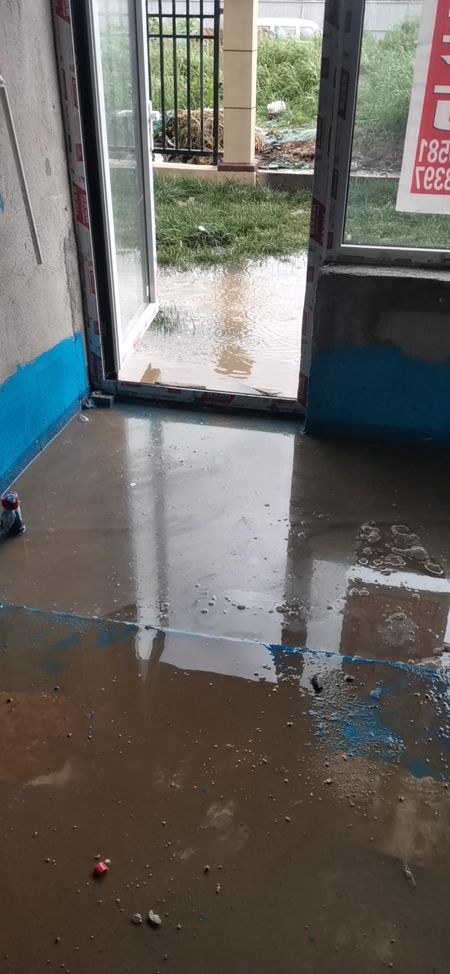 齐河东海清河园房屋泡水